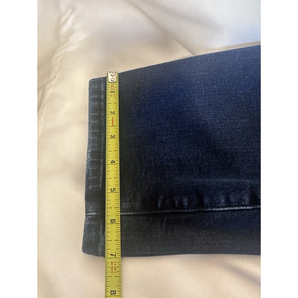 American Eagle Men's Flex Straight Leg Jeans Dark Wash Blue 28x34 Stretch Denim - Picture 5 of 8